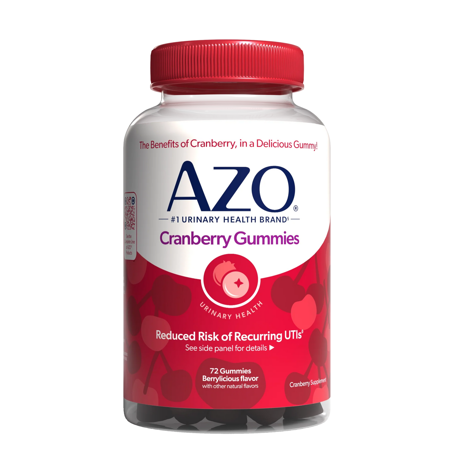 AZO® Cranberry Gummies– 2-Pack Deal (Minimum Order: 2 Bottles)