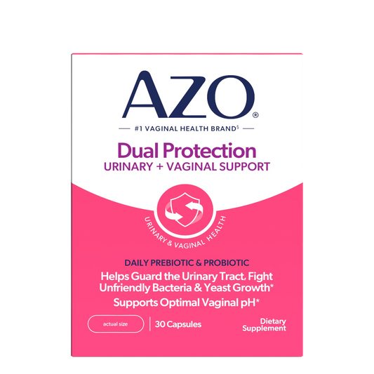 AZO® Dual Protection Urinary + Vaginal Support Capsules