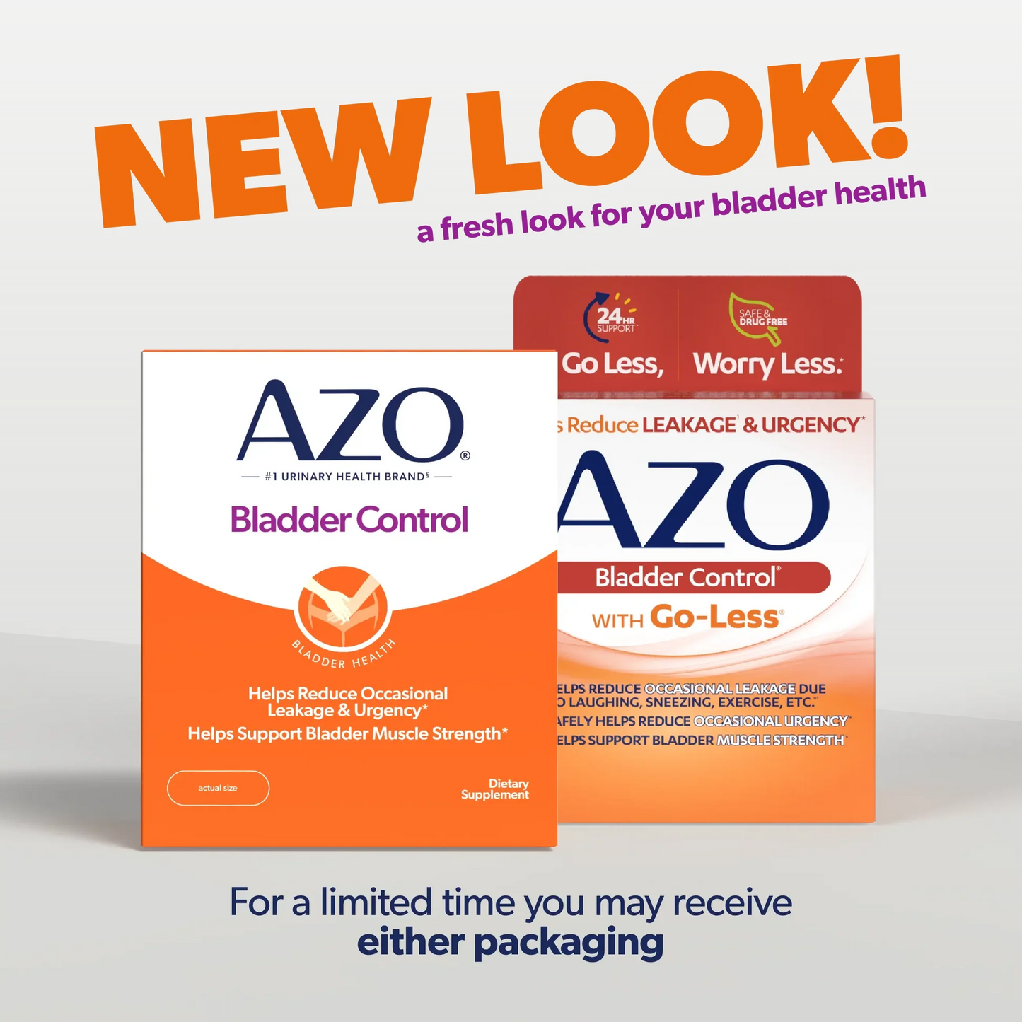 AZO® Bladder Control with Go-Less® Capsules